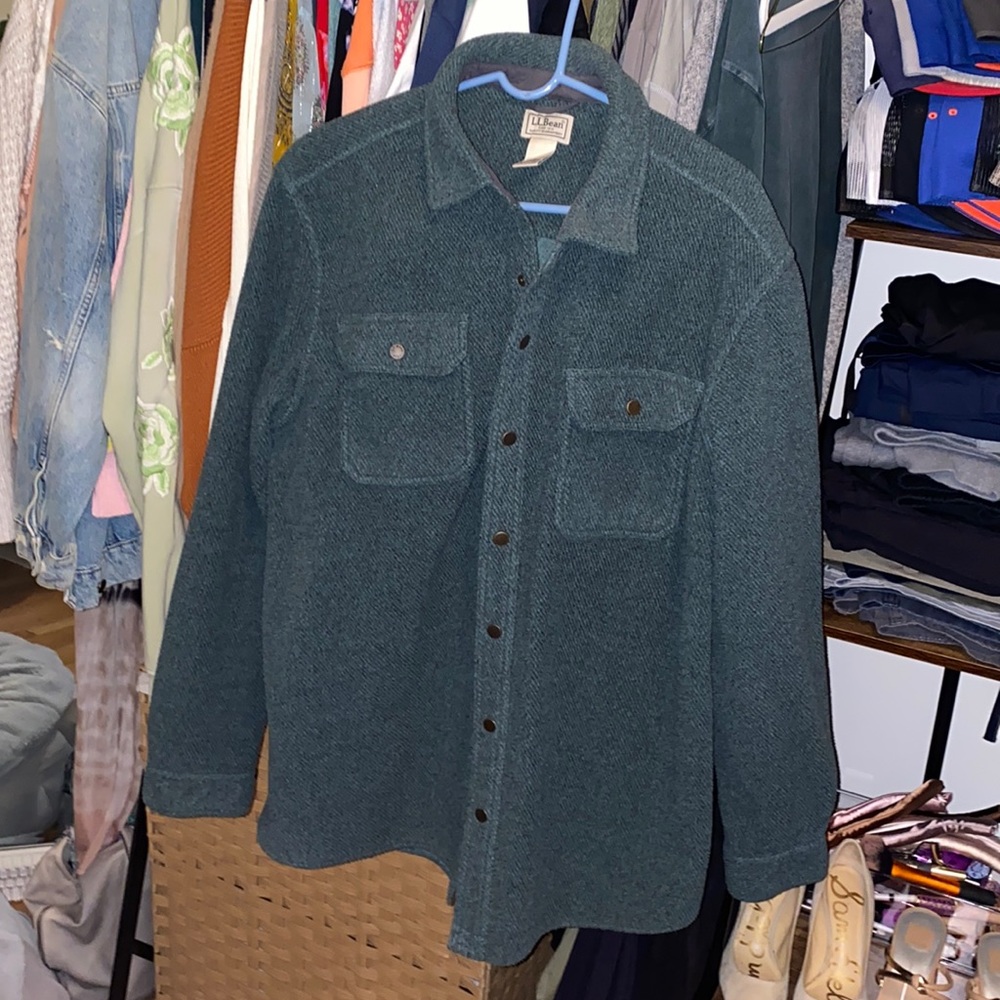 L.L. Bean Fleece Overshirt